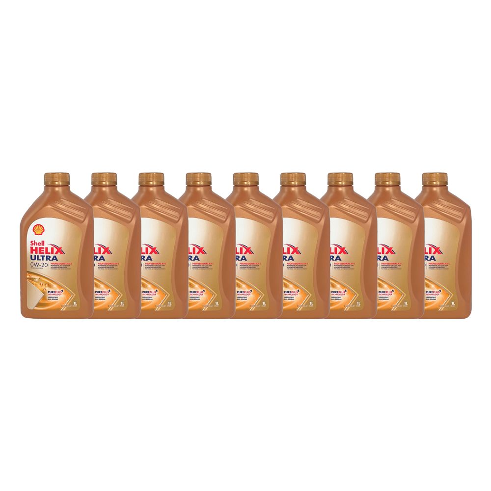 Shell Helix Ultra Professional AV-L 0W-20 9x1 Liter