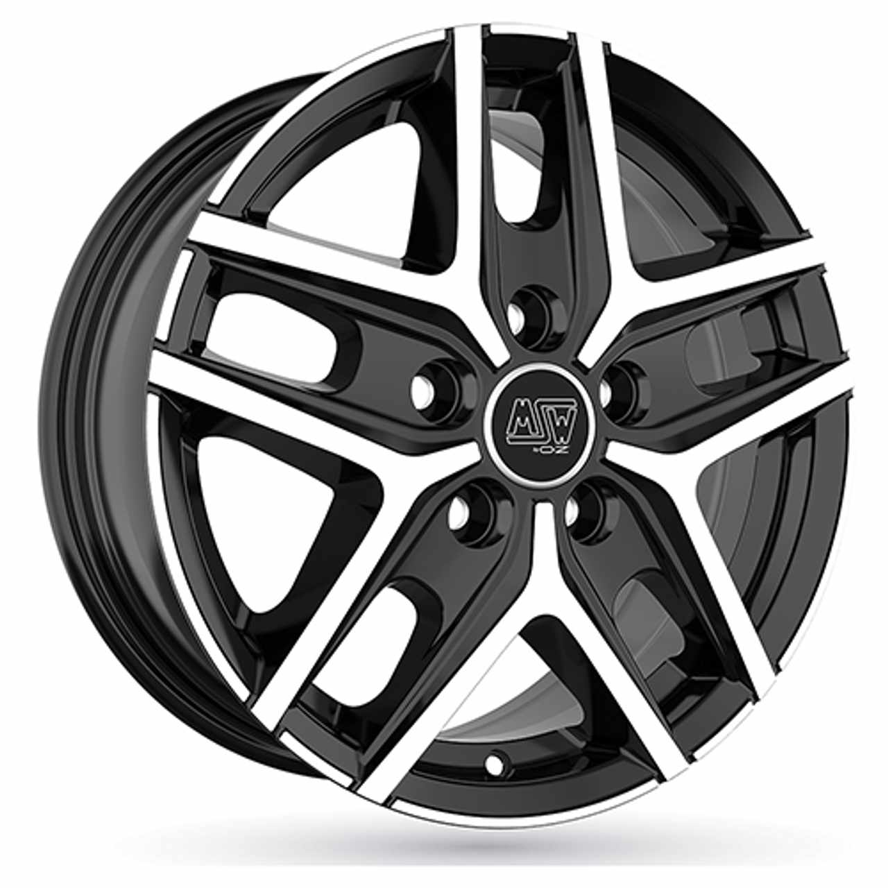 MSW (OZ) MSW 40 VAN gloss black full polished 6.5Jx16 5x118 ET48