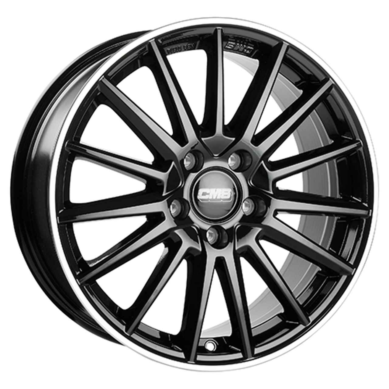 CMS C23-DRB diamond rim black 6.5Jx16 4x100 ET37