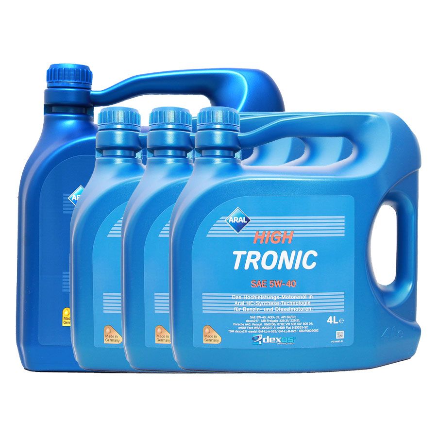 Aral HighTronic 5W-40 3x4+1x5 Liter