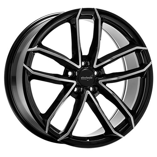 WHEELWORLD-2DRV WH33 black full machined 9.0Jx20 5x112 ET30