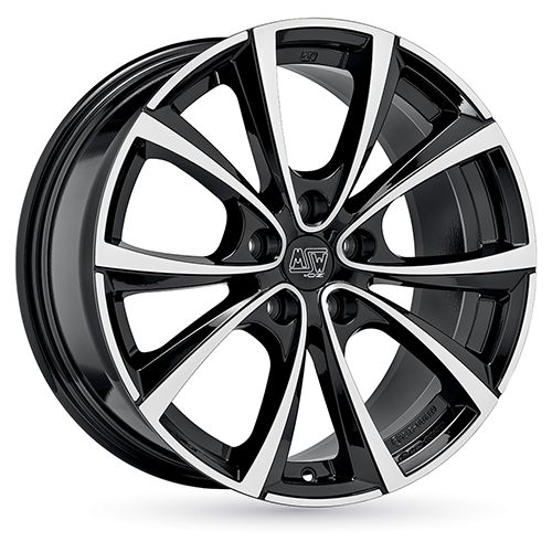 MSW (OZ) MSW 27T gloss black full polished 9.5Jx19 5x114.3 ET45