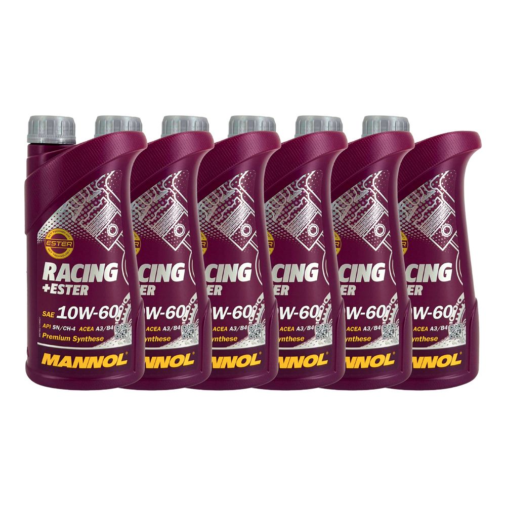 Mannol Racing + Ester 10W-60 6x1 Liter