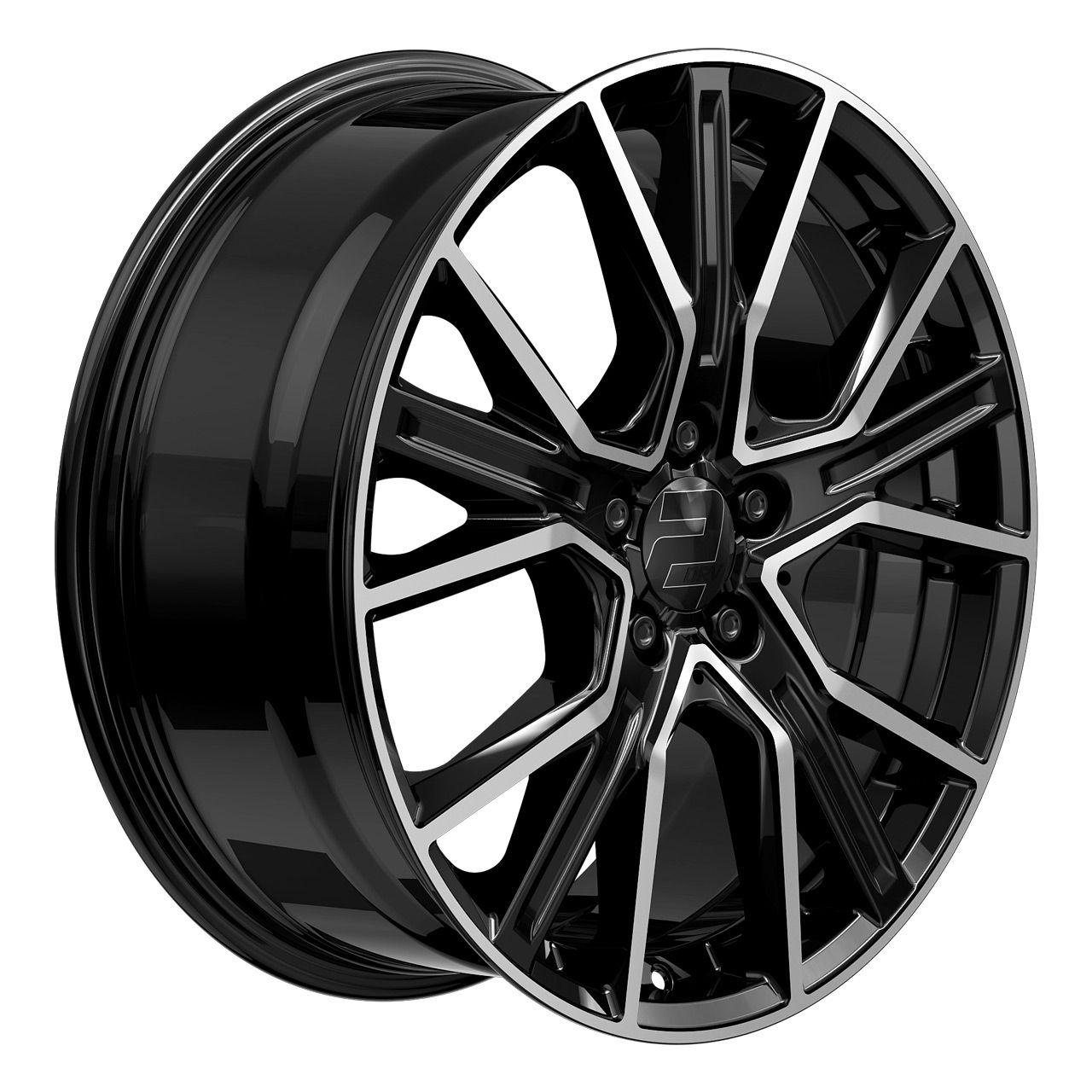 WHEELWORLD-2DRV WH34 schwarz hochglanzpoliert 8.0Jx19 5x112 ET40