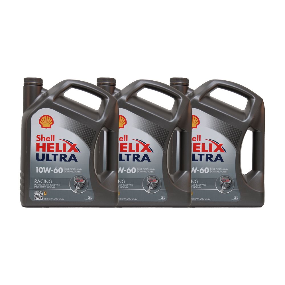 Shell Helix Ultra Racing 10W-60 3x5 Liter