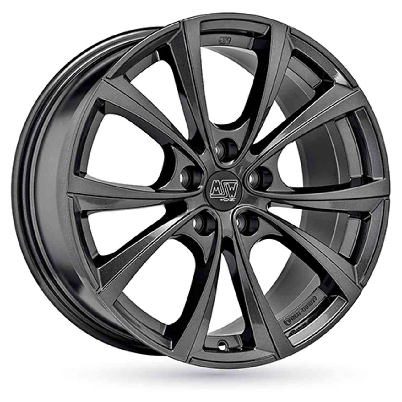 MSW (OZ) MSW 27T gloss dark grey 8.5Jx18 5x114.3 ET40