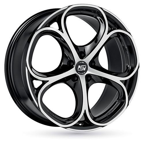 MSW (OZ) MSW 82 gloss black full polished 9.0Jx20 5x110 ET31