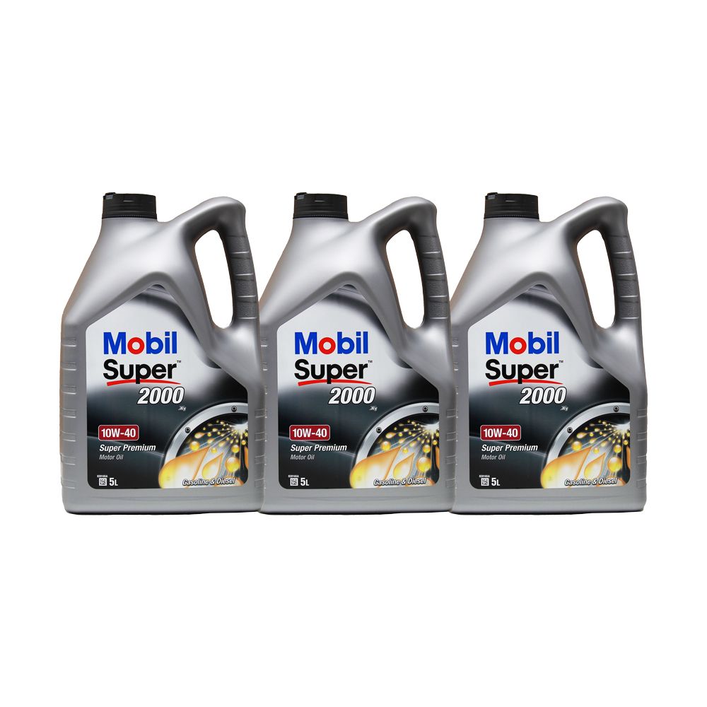 Mobil Super 2000 X1 10W-40 3x5 Liter