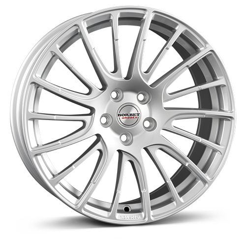 BORBET DESIGN LS2 brillantsilber 8.0Jx18 5x114.3 ET50