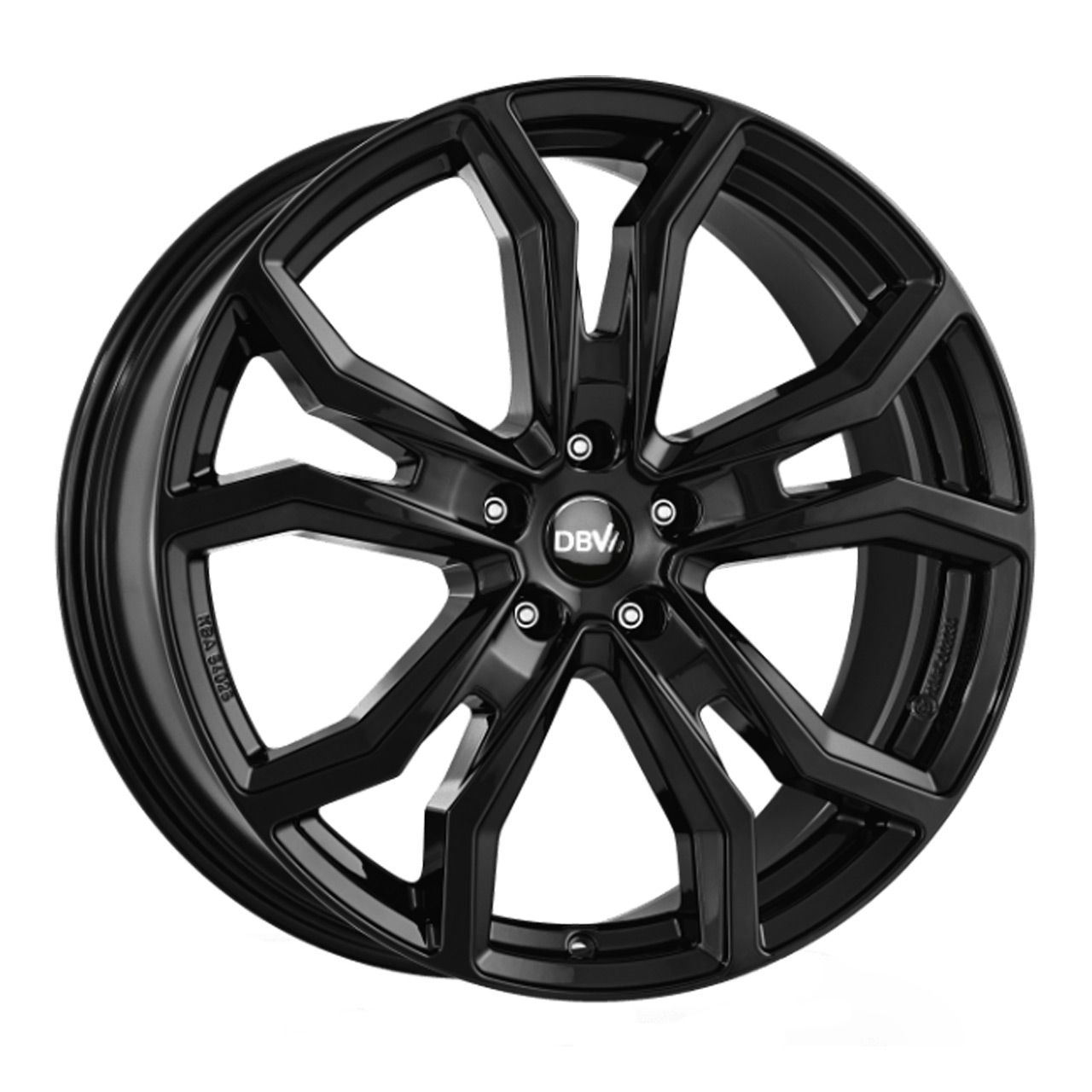 DBV MILANO TV black 8.0Jx19 5x112 ET45