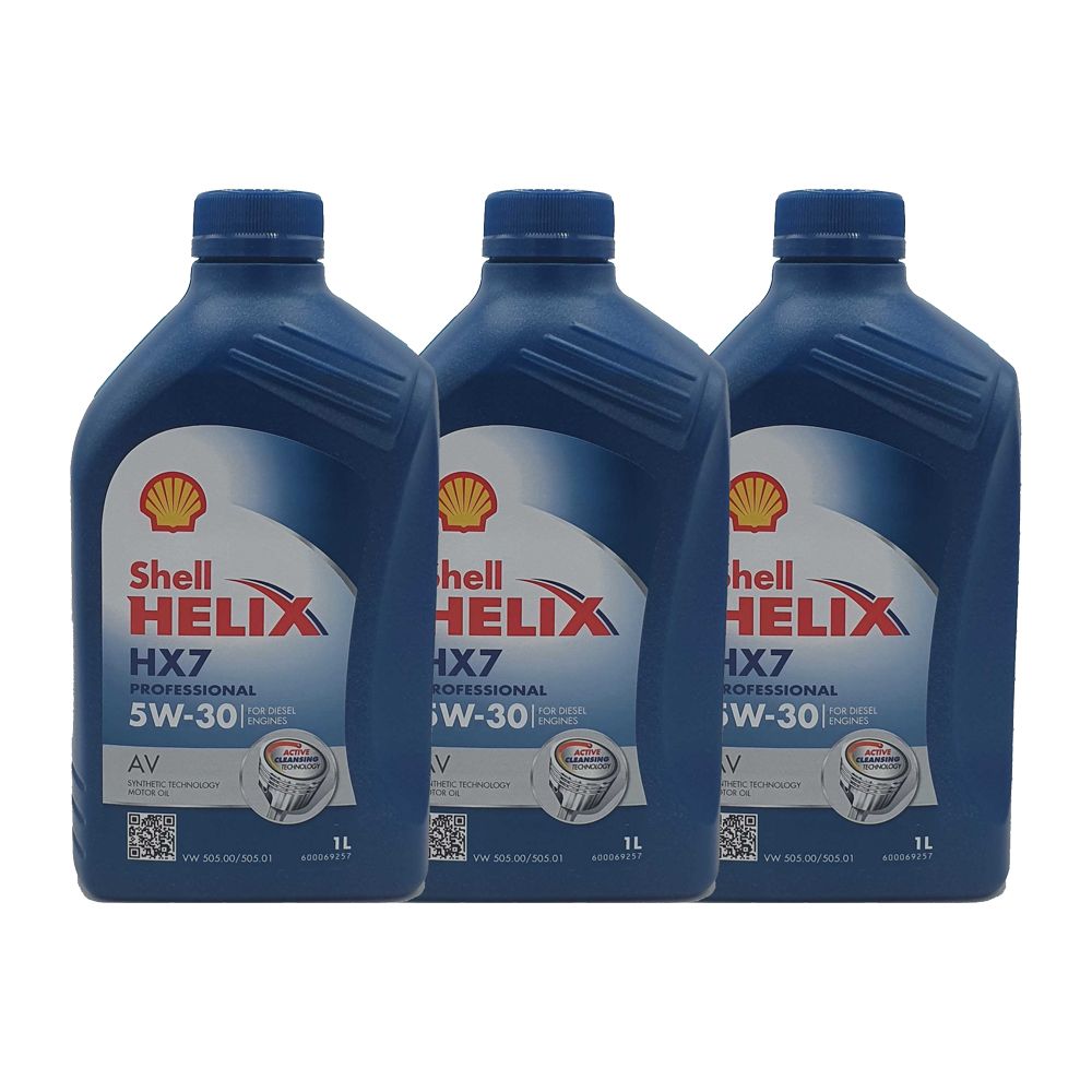 Shell Helix HX7 Professional AV 5W-30 3x1 Liter