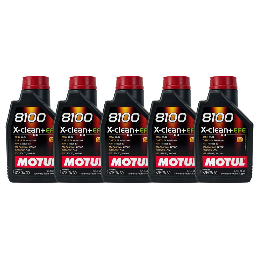 Motul 8100 X-Clean + EFE 0W-30 5x1 Liter