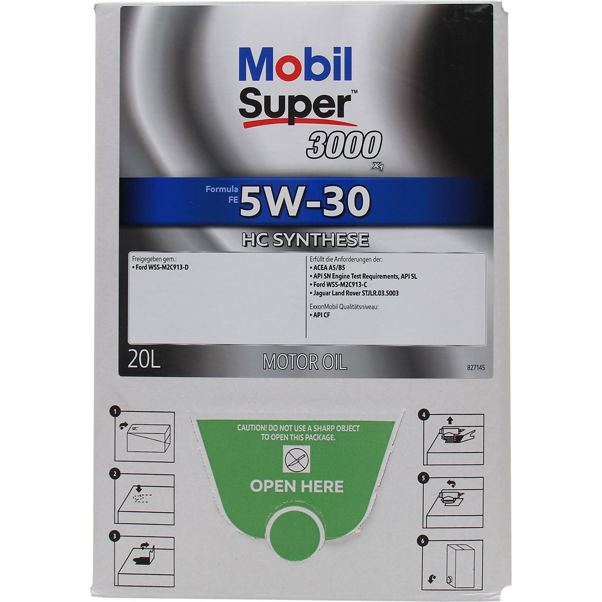 Mobil Super 3000 X1 Formula FE 5W-30 20 Liter Kanister